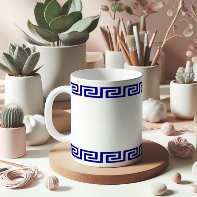 Mug Motif grec minimaliste personnalisable II (Créateur téléchargé)