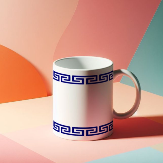 Mug Motif grec minimaliste personnalisable III (Créateur téléchargé)