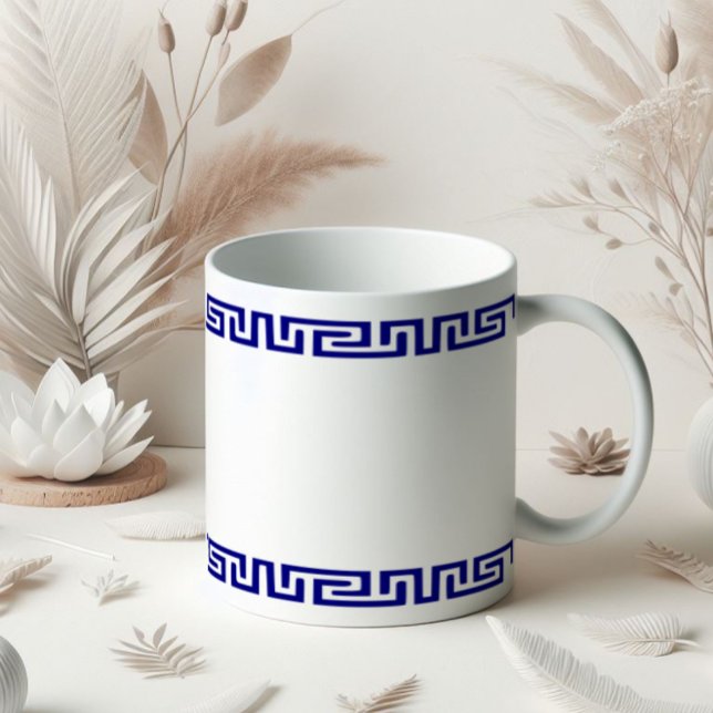 Mug Motif grec minimaliste personnalisable IV (Créateur téléchargé)