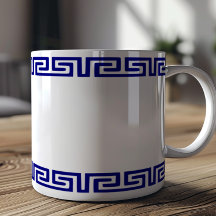 Motif grec minimaliste personnalisable VI