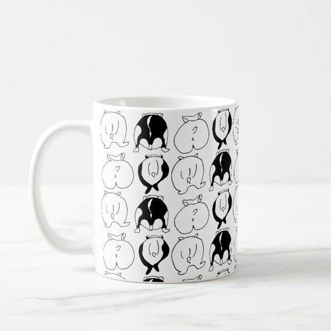 Mug Motif Hamster Butts (Gauche)