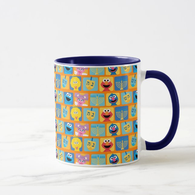 Mug Motif Hanoukka de Sesame Street (Droite)