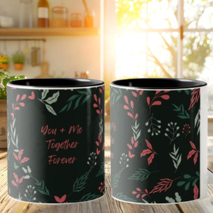 Mug Motif Heureuse Sainte-Valentin coloré