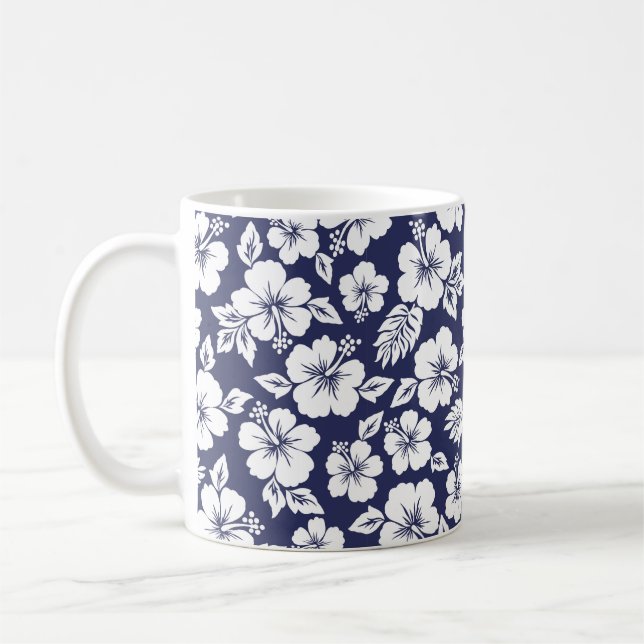 Mug Motif Hibiscus (Gauche)