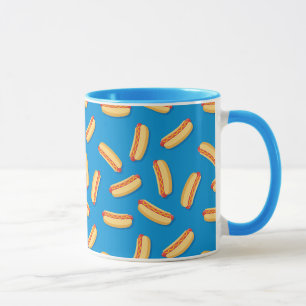Mug Motif Hotdogs de restauration rapide