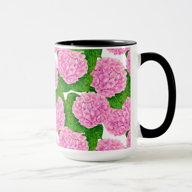 Mug Motif Hydrangea (Droite)
