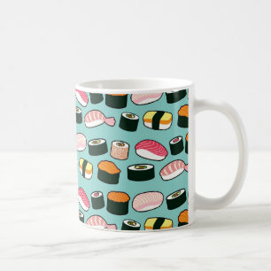Mug Motif illustré par amusement délicieux de sushi