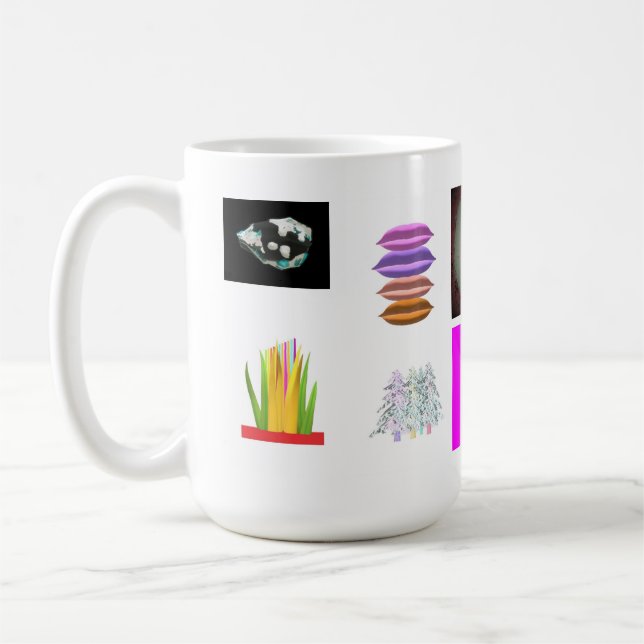 Mug Motif images et art beaucoup varié (Gauche)