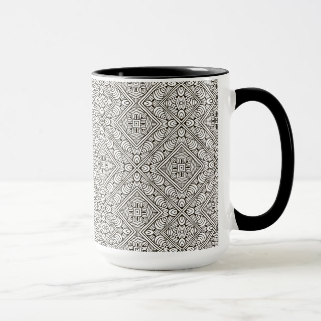 Mug Motif inspiré (Droite)