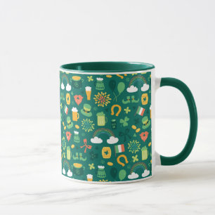 Mug Motif irlandais mignon d'icône