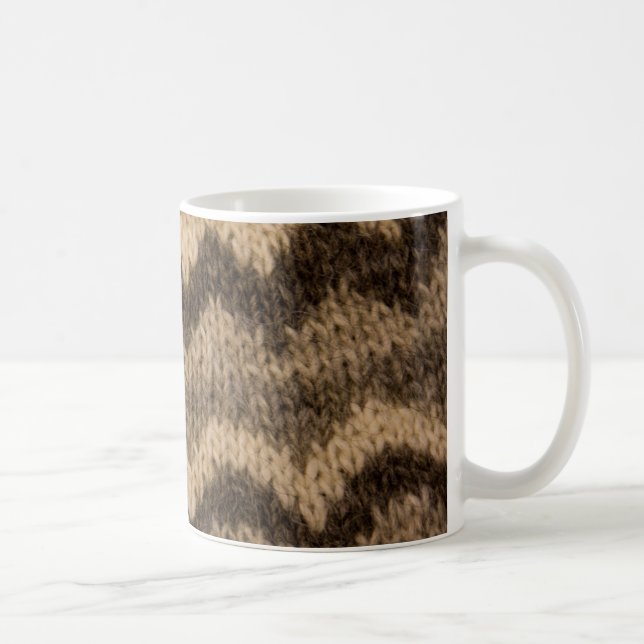 Mug Motif islandais de laine (Droite)
