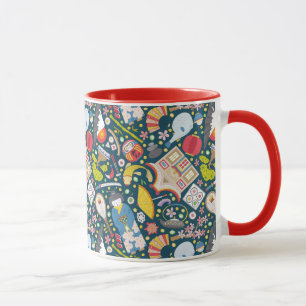 Mug Motif japonais sans visage