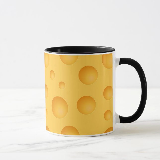 Mug Motif jaune de fromage (Droite)