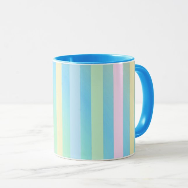 Mug Motif Joli Pastel (Devant droit)