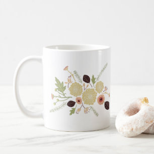 Mug Motif Jouer Pêche verte Jetée Florale Fleurs Motif