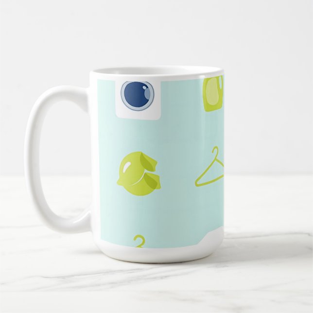 Mug Motif Jour de Lessive Frais (Gauche)