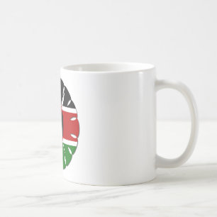Mug Motif kenyan rond : un symbole national