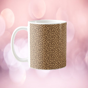 Mug Motif Leopard Imprimer Brown