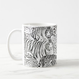 Mug Motif Léopard Noir Tigre Animaux