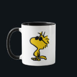 Mug Motif Lunettes de soleil Cool Woodstock<br><div class="desc">Jetez un oeil à ce design super mignon avec des lunettes de soleil cool Woodstock.</div>