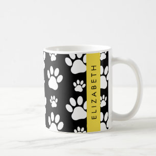 Mug Motif mâle, Patrouilles de chien, Noir et Blanc, V