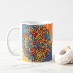 Mug Motif mandala coloré marocain
