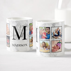 Mug Motif Marbre blanc en pierre