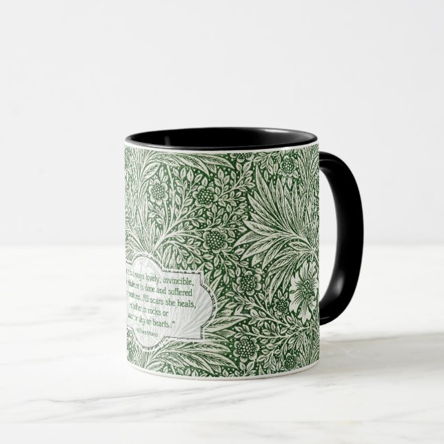 Mug Motif Marigold - William Morris (Devant droit)