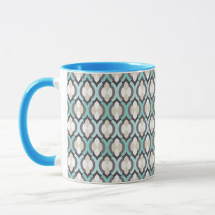 Mug Motif marocain de turquoise