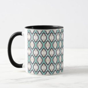 Mug Motif marocain de turquoise
