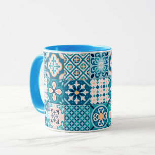 Mug Motif marocain en carreaux