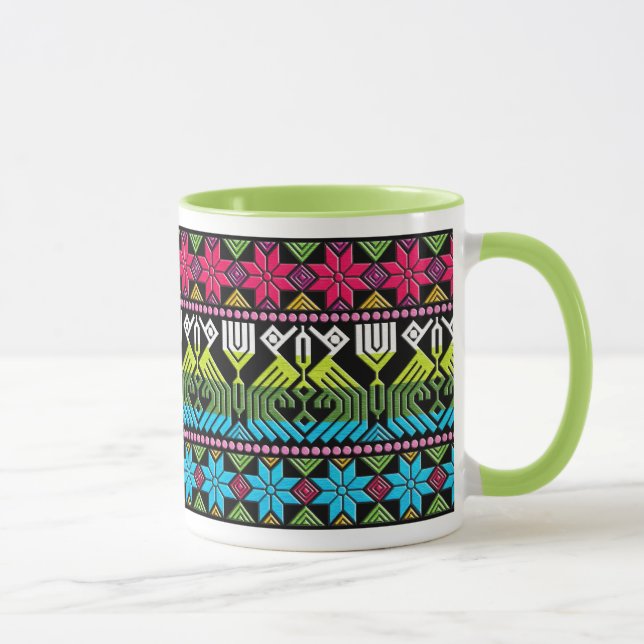 Mug Motif maya coloré (Droite)