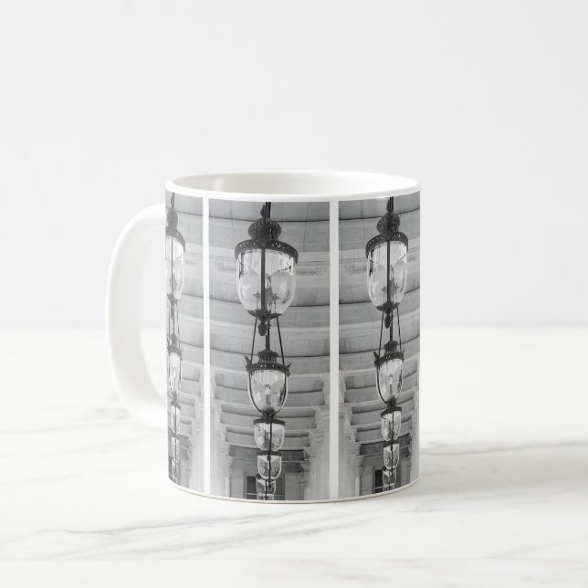 Mug Motif mental monochrome (Devant gauche)