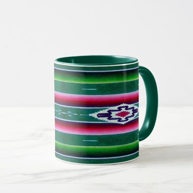 Mug Motif mexicain Sarape (Devant droit)