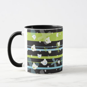 Mug Motif mignon avec peu d'ours