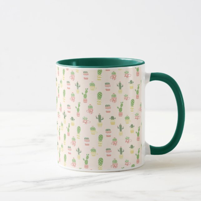 Mug Motif mignon de cactus (Droite)
