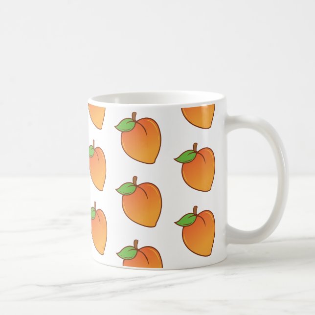 Mug Motif mignon de pêche (Droite)
