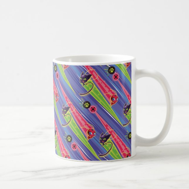 Mug Motif Miraculaire Kwamis Tikki & Plagg (Droite)