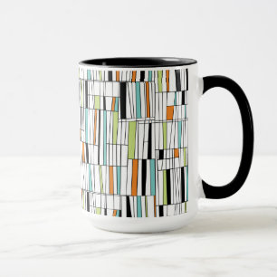 Mug Motif moderne de la moitié du siècle