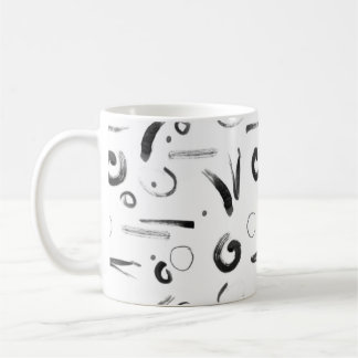 Mug Motif moderne enso dans le style sumi-e