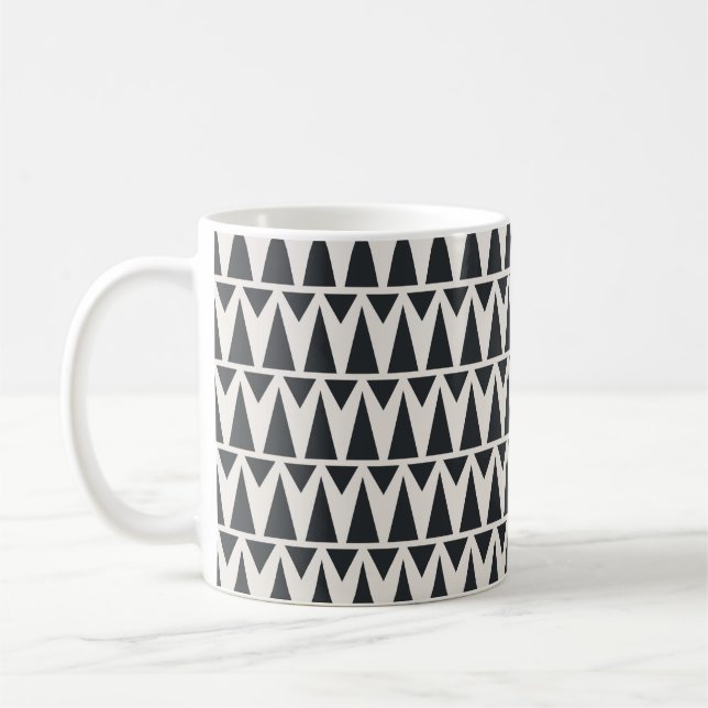 Mug Motif moderne géométrique Abstrait (Gauche)