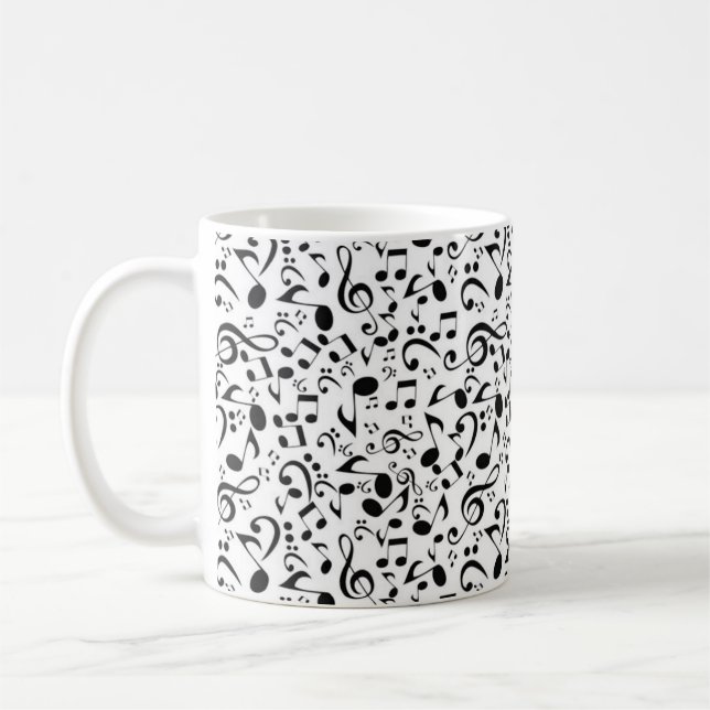Mug Motif musical (Gauche)