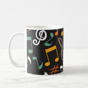 Mug Motif musical
