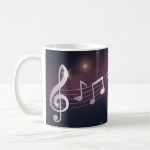 Mug Motif musical
