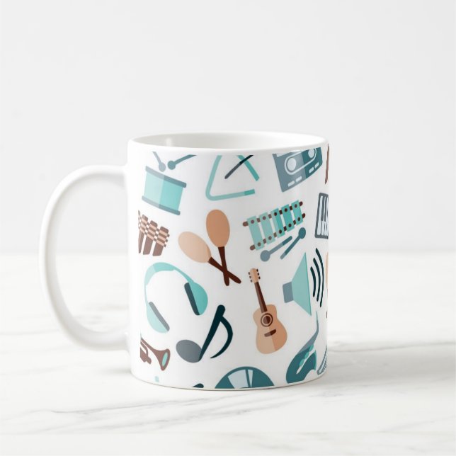 Mug Motif musical (Gauche)