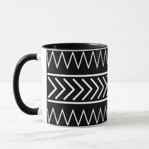 Mug Motif noir et blanc