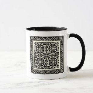 Mug Motif noir et blanc de mandala par le studio de