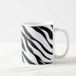 Mug Motif noir et blanc Zebra<br><div class="desc">Commencez votre journée en beauté avec cette tasse de café noir et blanc motif zèbre. Un choix audacieux et élégant pour les amateurs de boissons posters de animaux,  les fans de safari et les collectionneurs de mugs modernes.</div>
