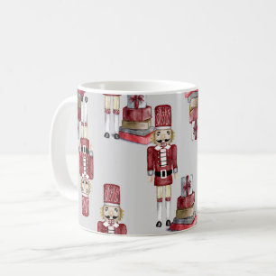Mug Motif Nutcracker à l'aquarelle de Noël