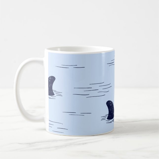 Mug Motif Océan fin requin (Gauche)